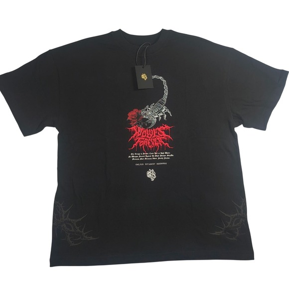 Darc Sport Other - Darc Sport Scorpion Thorns Premium Tee Black Oversized Medium NWT Cotton